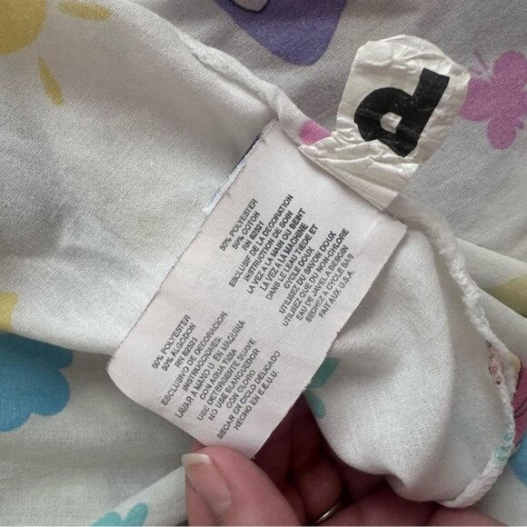 Disney | Vintage Winnie The Pooh Crib Sheet and Reversible Tigger Pillow Case - Picture 10 of 10